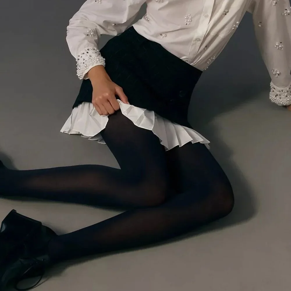 Anthropologie opaque tights